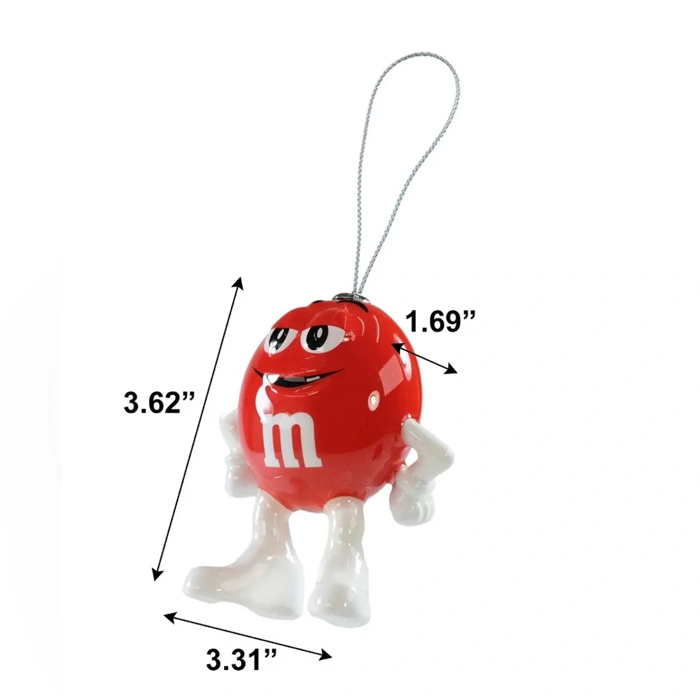M&M's Red Ruz Holiday Ornament NWT - Picture 4 of 6